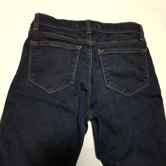 J Brand Dark Wash Starless Mid Rise Skinny Jeans - Picture 2 of 6